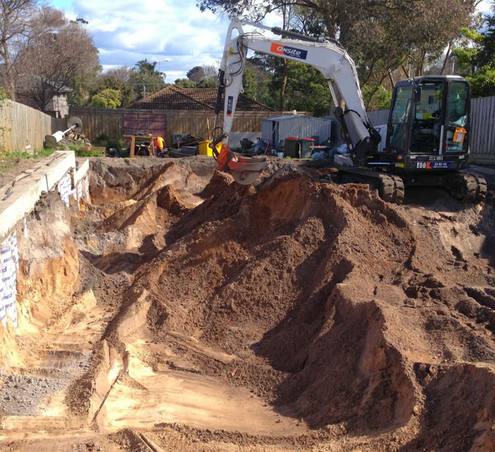 Terrassement à Verteillac, Brantôme en Périgord